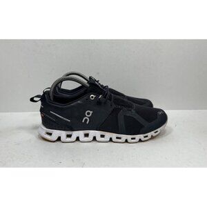 On Cloud Terry Womens Size 8 Black White Athletic Running Shoes Sneakers
